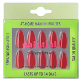 Paint Lab Red Jelly Press-on Nails