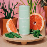 BEACHBALL Organic Iced Tea Can - Grapefruit Basil Mint 12pk