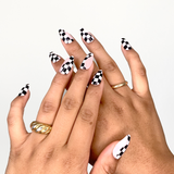 Paint Lab Checkmate Press-on Nails