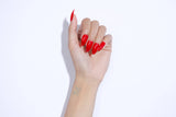 Paint Lab Red Jelly Press-on Nails