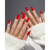 Paint Lab Red Jelly Press-on Nails