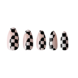 Paint Lab Checkmate Press-on Nails