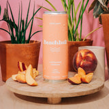 BEACHBALL Organic Iced Tea Can - White Peach 12pk