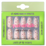 PaintLab Nude Glitz Press-On Nails