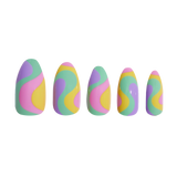 Paint Lab Swirly Press-on Nails
