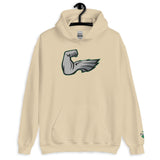 "Bird Flex" Embroidered Hoodie