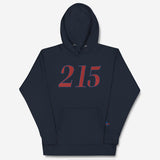 "215 Liberty" Embroidered Hoodie