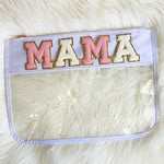 Varsity Letter Clear Pouch Travel Organizer