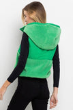 CV1185-Fleece Vest: M / KELLY GREEN