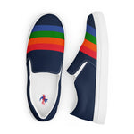 "The Spectrums" Men’s Slip-on Canvas Shoes