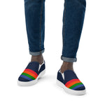 "The Spectrums" Men’s Slip-on Canvas Shoes