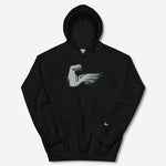 "Bird Flex" Embroidered Hoodie