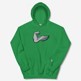 "Bird Flex" Embroidered Hoodie