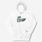 "Bird Flex" Embroidered Hoodie