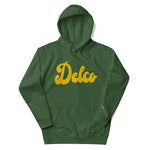 "Delco" Embroidered Hoodie