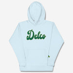 "Delco" Embroidered Hoodie