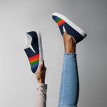 "The Spectrums" Women’s Slip-on Canvas Shoes